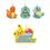 Product Pokemon Cake Candles 4 pieces image