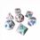 Product Festive Pop Art/Blue Polyhedral 7-Die Set image