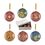 Product Harry Potter Set of 6 Baubles Yule Houses image