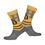 Product Harry Potter Hufflepuff Striped Adults Socks image