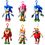 Product Λούτρινο Μπρελόκ P.M.I. Sonic Prime Clip On Plush Character (15cm) (S1) (Random) (SON7004)  1τμχ Τυχαία Επιλογή image