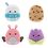 Product Λούτρινα Squishville Mini Squishmallows Plush Figure 4-Pack Dream Couple Squad image