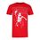 Product Marvel Logo Swing Cherry Red T-shirt image