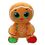 Product Λούτρινο TY Beanie Boos Χνουδωτό Χριστουγεννιάτικο Μπισκοτάκι Καφέ image