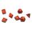 Product Ζάρια Scarab Scarlet/Gold Mini Polyhedral 7-Die Set image