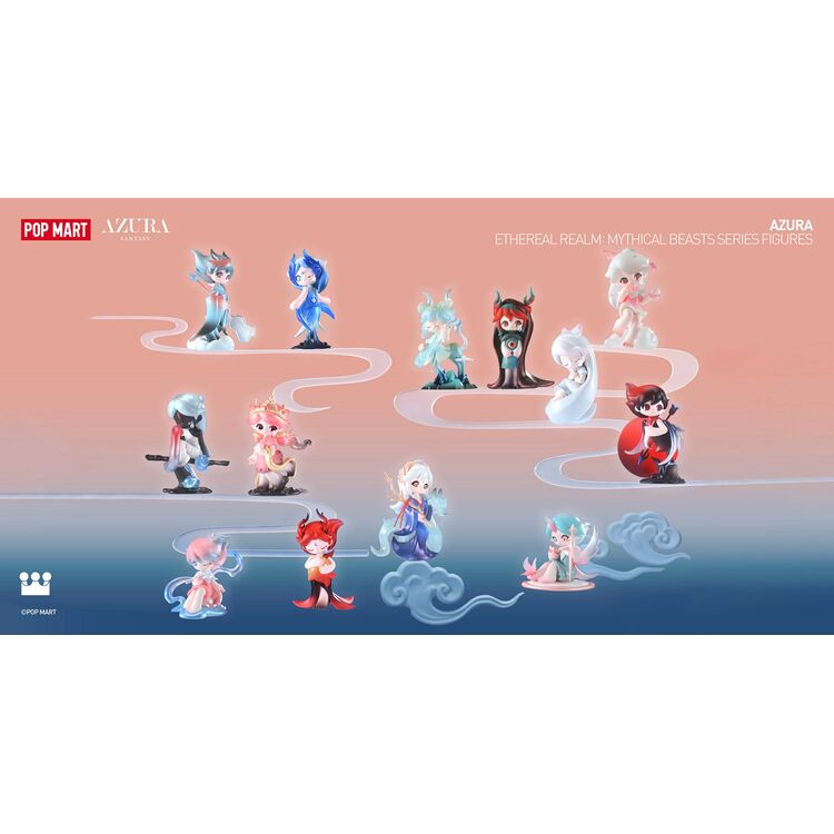 Product Φιγούρα POP MART Azura Ethereal Realm: Mythical Beasts Series Figures Blind Box  (1pc) 1τμχ Τυχαία Επιλογή image