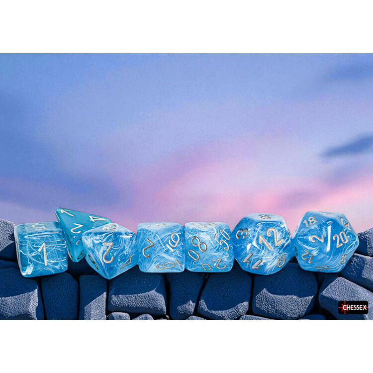 Product Luminary Mega-Hedral Sky Polyhedral 7-Die Set image