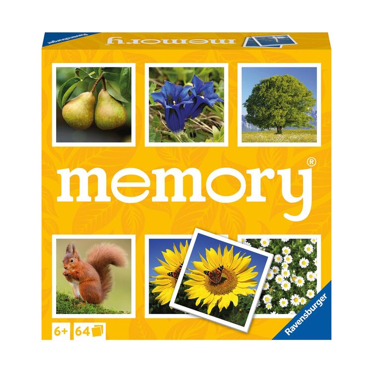 Product Επιτραπέζιο Παιχνίδι Ravensburger: Memory Game - Nature (20881) image