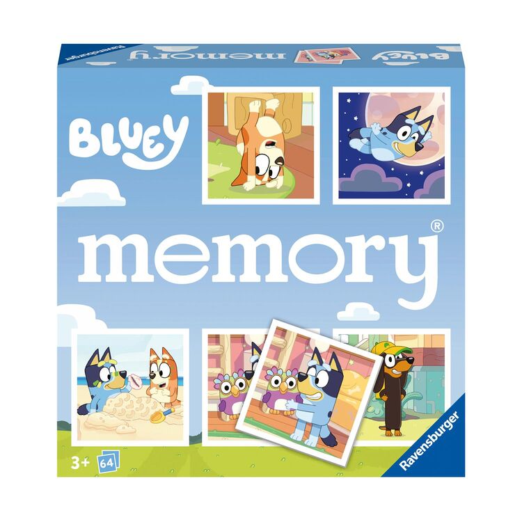 Product Επιτραπέζιο Παιχνίδι Ravensburger Memory Game: Bluey (22646) image