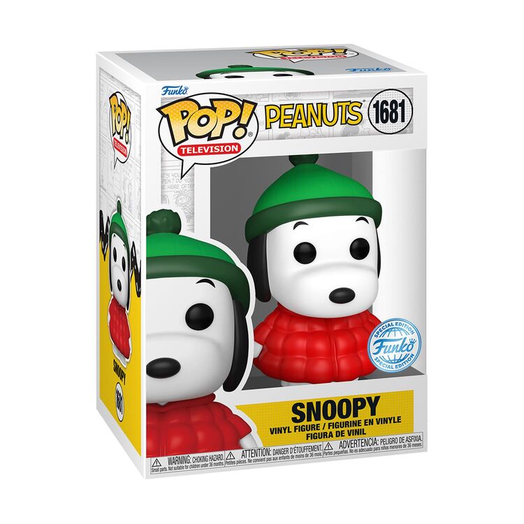 Product Funko Pop! Peanuts - Snoopy (in Coat) (Chase is Possible) image