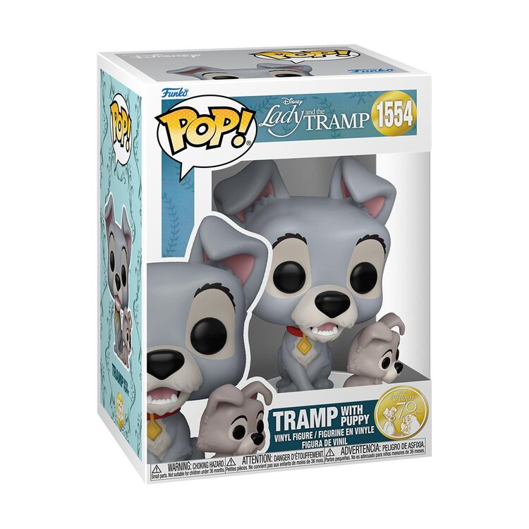 Product Φιγούρα Funko Pop! Lady & the Tramp's 70th Anniversary - Tramp with Puppy image