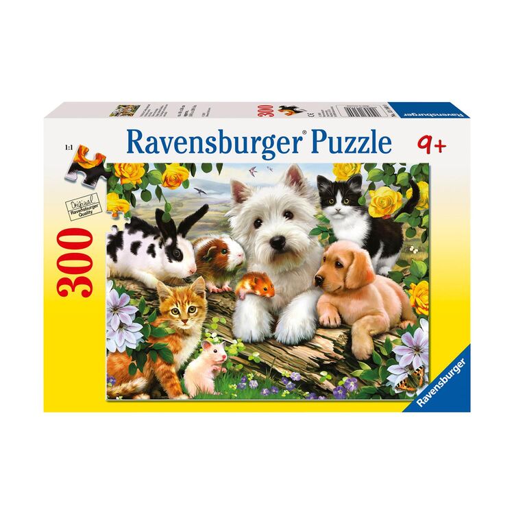 Product Ravensburger Puzzle: Happy Animal Buddies (300pcs) (13160) image