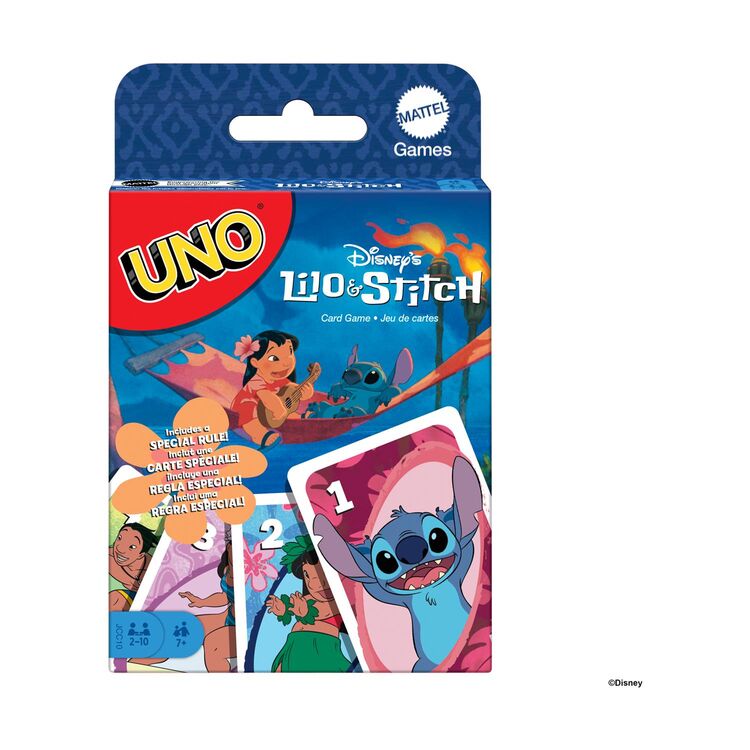 Product Παιχνίδι με Κάρτες Mattel Uno: Disney - Lilo & Stitch image