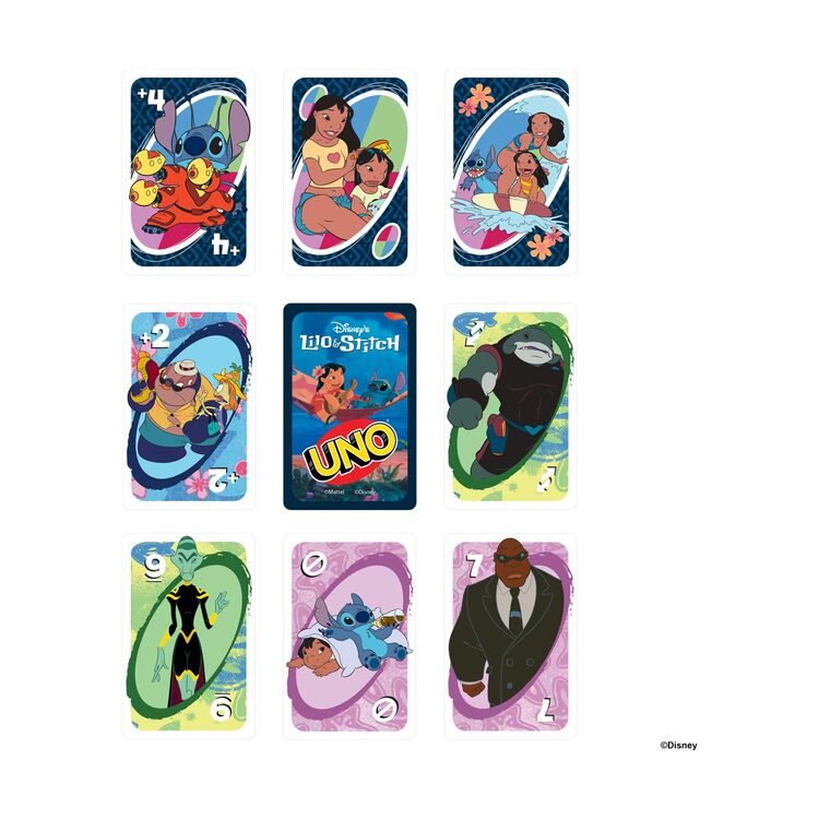 Product Επιτραπέζιο Παιχνίδι Mattel Uno: Disney - Lilo &amp; Stitch (JCC10) image