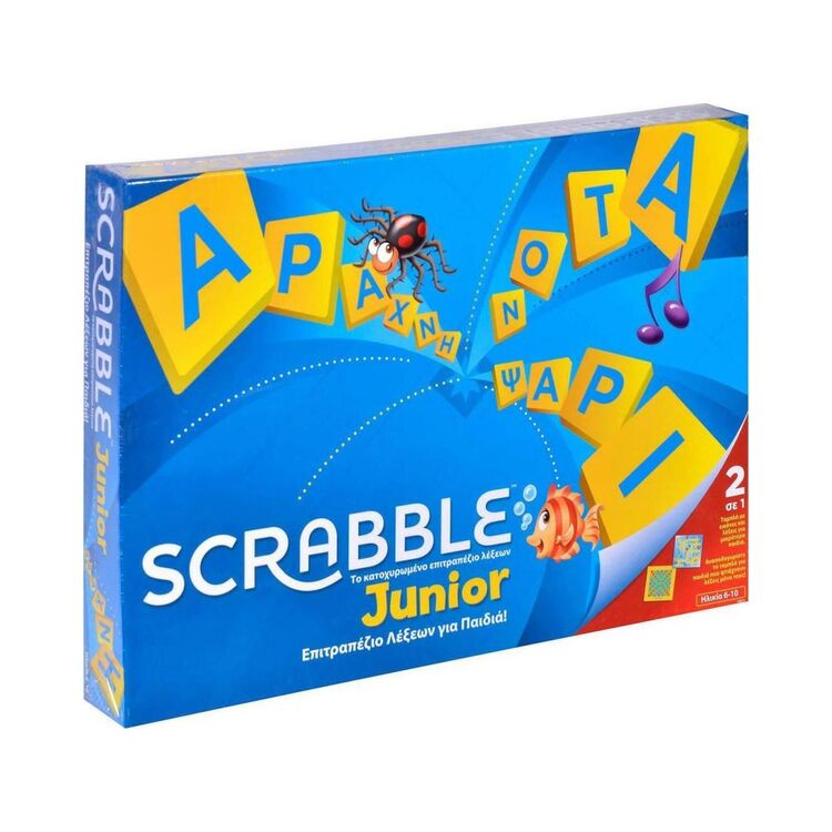 Product Mattel Scrabble Junior - Επιτραπέζιο (Ελληνικό) (Y9672) image