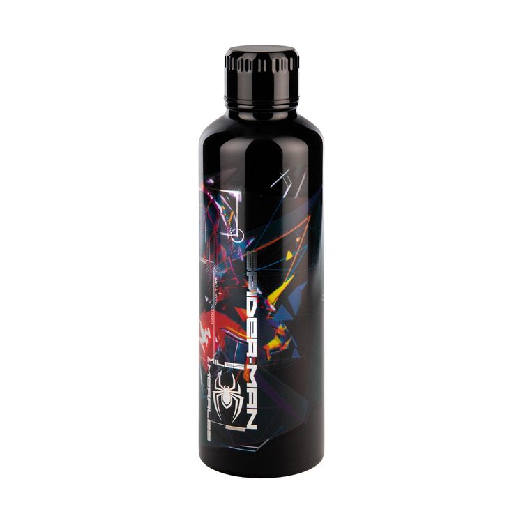 Product Paladone Marvel: Spider-Man - Miles Morales Metal Water Bottle (PP14526SPM) image