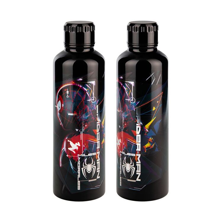 Product Paladone Marvel: Spider-Man - Miles Morales Metal Water Bottle (PP14526SPM) image