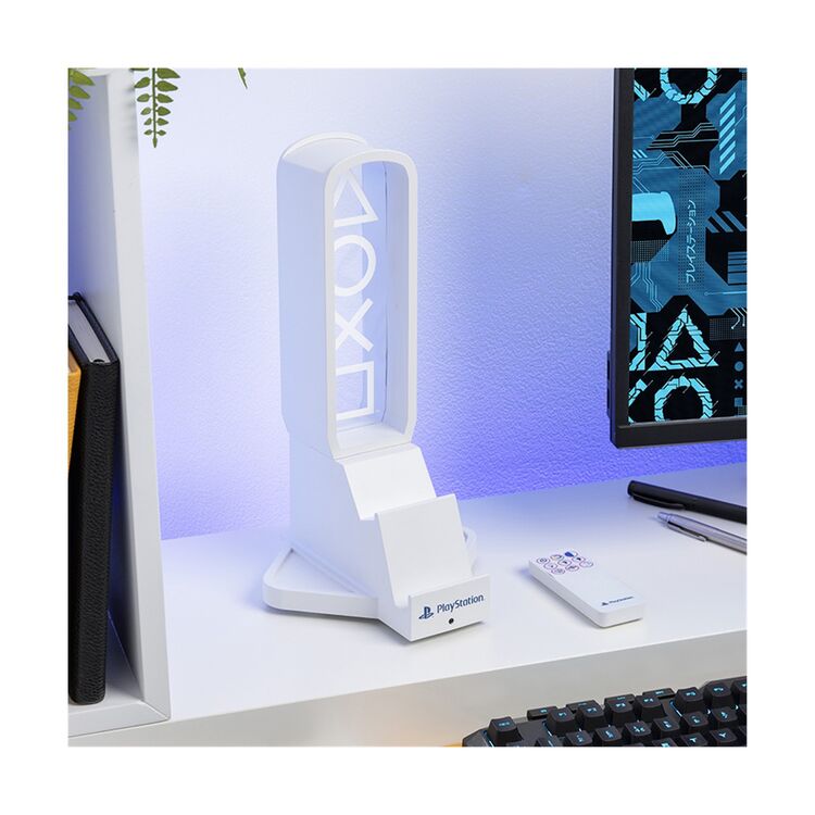 Product Φωτιστικό Paladone: Playstation - Desk Headphone Stand With Light (PP14328PS) image