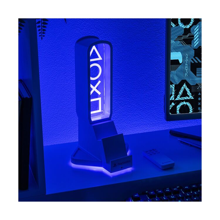 Product Φωτιστικό Paladone: Playstation - Desk Headphone Stand With Light (PP14328PS) image