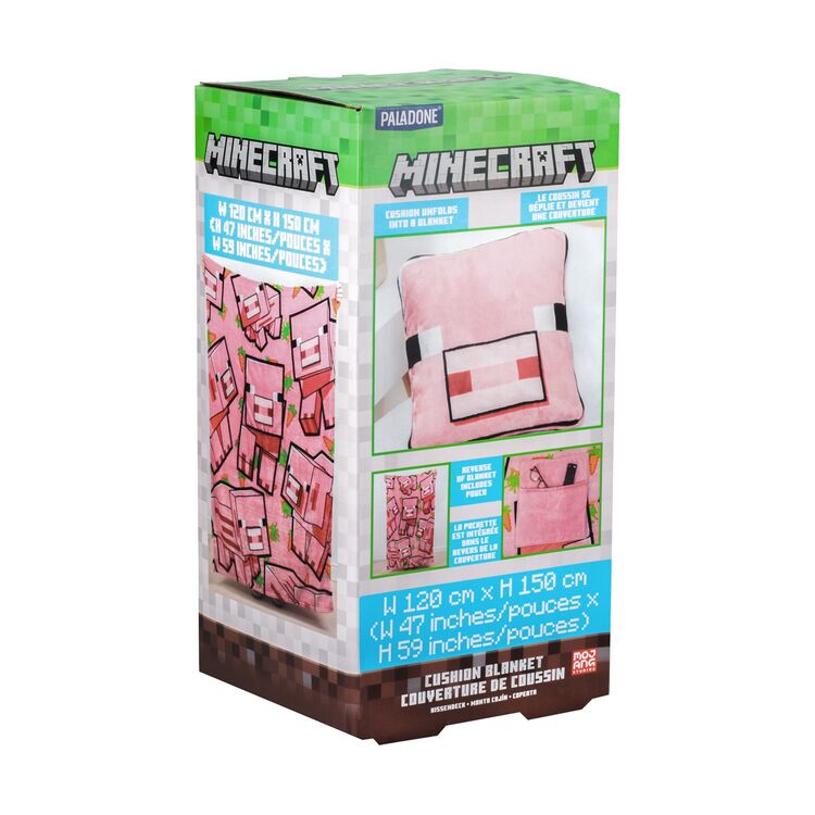 Product Κουβέρτα Paladone: Minecraft - Pig Cushion Blanket (PP13661MCF) image