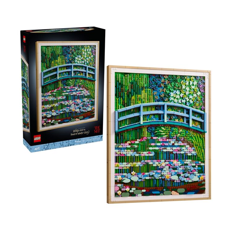 Product LEGO® Art: Claude Monet – Bridge over a Pond of Water Lilies (31220) image