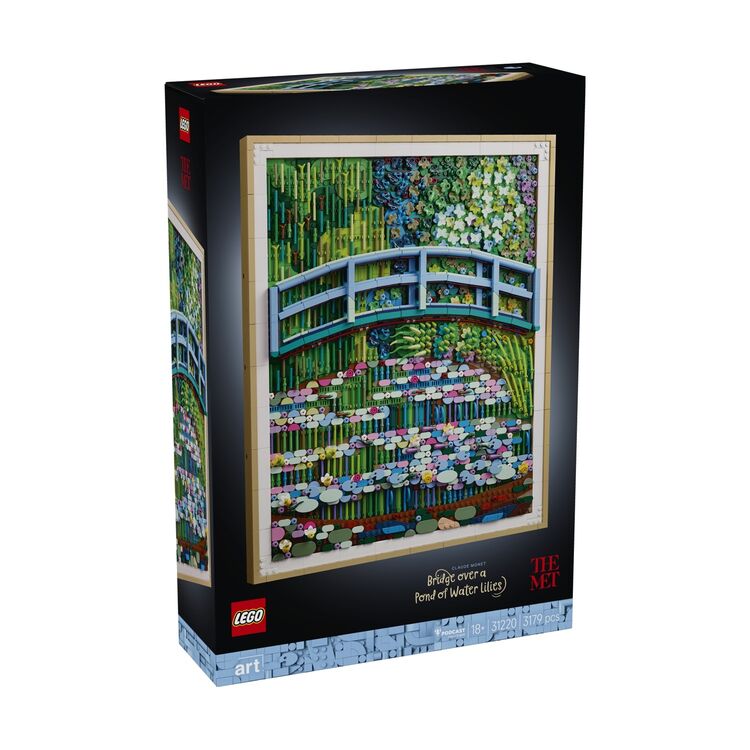 Product LEGO® Art: Claude Monet – Bridge over a Pond of Water Lilies (31220) image