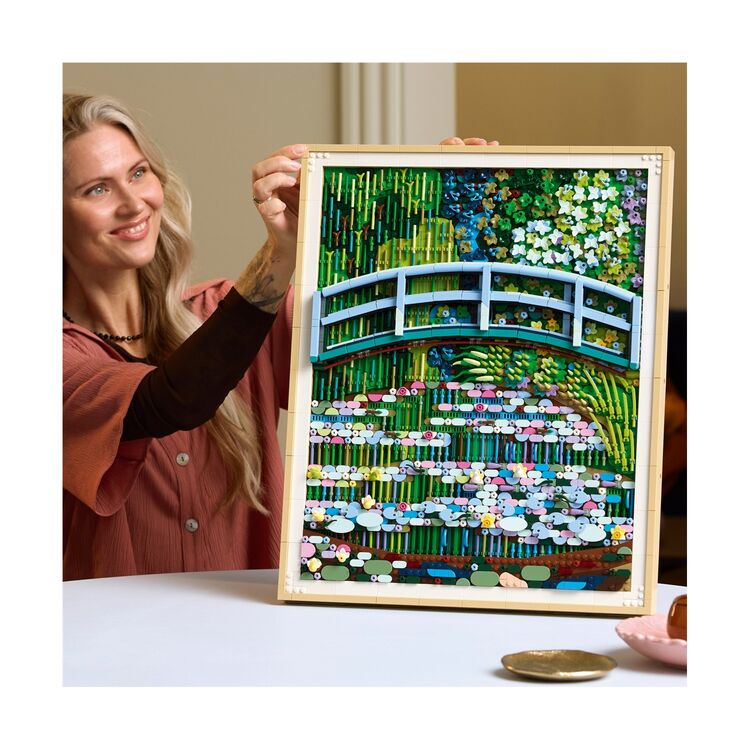 Product LEGO® Art: Claude Monet – Bridge over a Pond of Water Lilies (31220) image