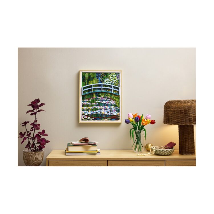 Product LEGO® Art: Claude Monet – Bridge over a Pond of Water Lilies (31220) image