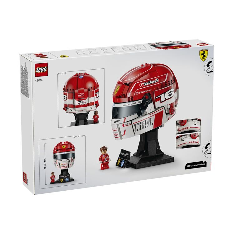 Product LEGO® Editions™: Scuderia Ferrari HP Charles Leclerc Helmet (43014) image