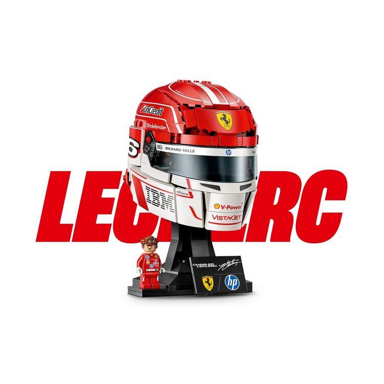 Product LEGO® Editions™: Scuderia Ferrari HP Charles Leclerc Helmet (43014) image
