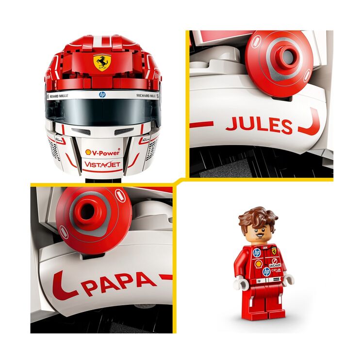 Product LEGO® Editions™: Scuderia Ferrari HP Charles Leclerc Helmet (43014) image