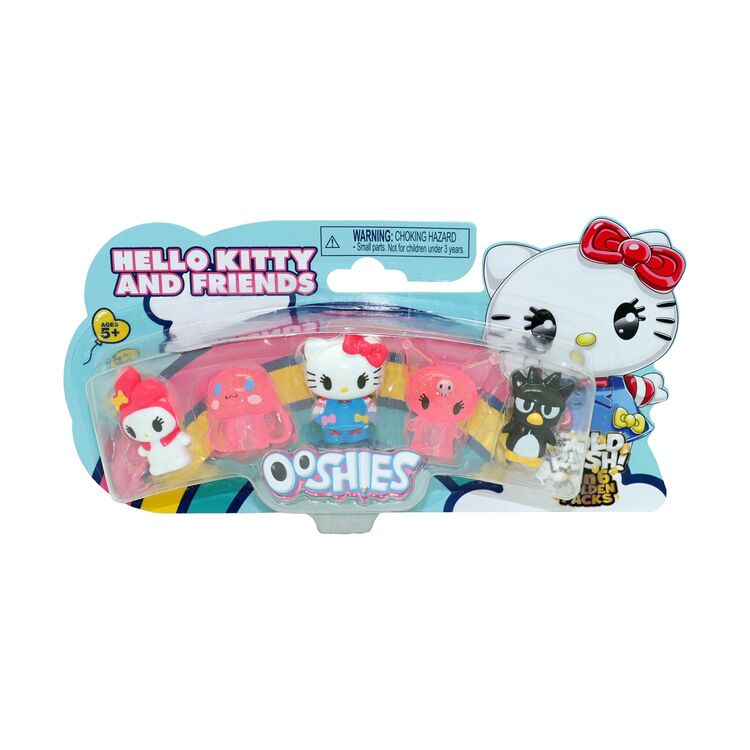 Product Giochi Preziosi Sanrio: Hello Kitty And Friends - Ooshies 5 Pack Figure 5cm Set (HHL00000) image