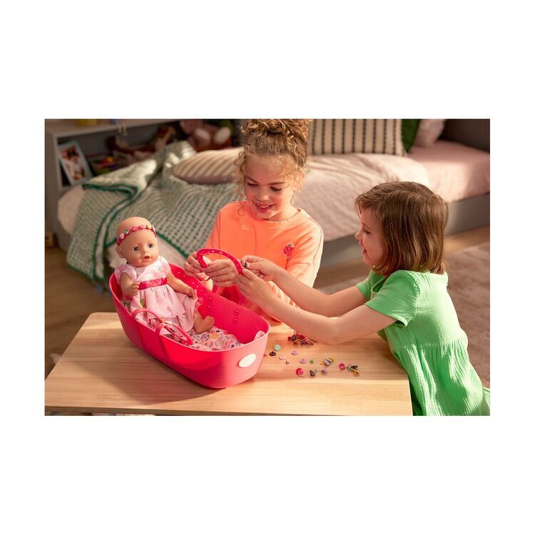 Product Λίκνο 3 Σε 1 Zapf Creation: Baby Born 3-in-1 Cradle Pinplay Bassinet (838075) image