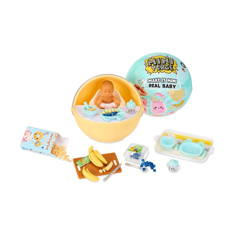 Product Μινιατούρα MGA Miniverse: Make It Mini Series Baby - Real Baby Baby Food (571261) 1τμχ Τυχαία Επιλογή image