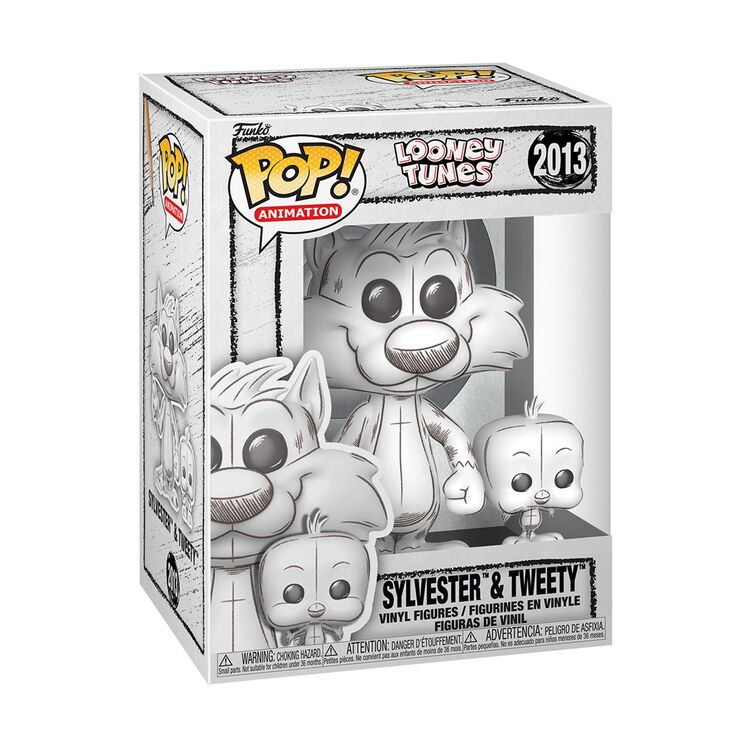 Product Φιγούρα Funko Pop! Looney Tunes - Sylvester & Tweety (Sketched) image