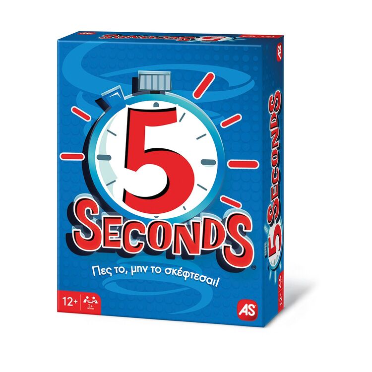 Product Επιτραπέζιο Παιχνίδι AS Games: 5 Seconds - Πες το, μην το Σκέφτεσαι (Ελληνική Γλώσσα) (1040-34021) image