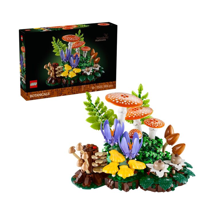 Product LEGO® Botanicals: Woodland Mushrooms (11505) image