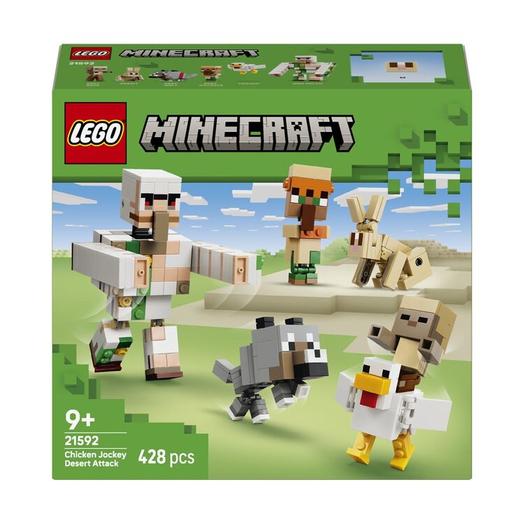 Product LEGO® Minecraft®: Chicken Jockey Desert Attack (21592) image