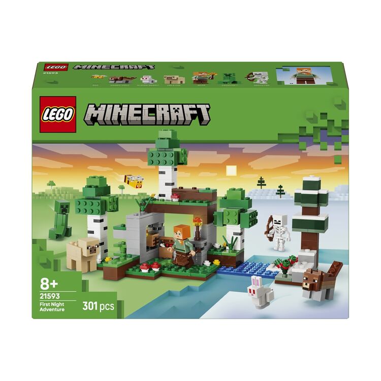 Product LEGO® Minecraft®: First Night Adventure (21593) image