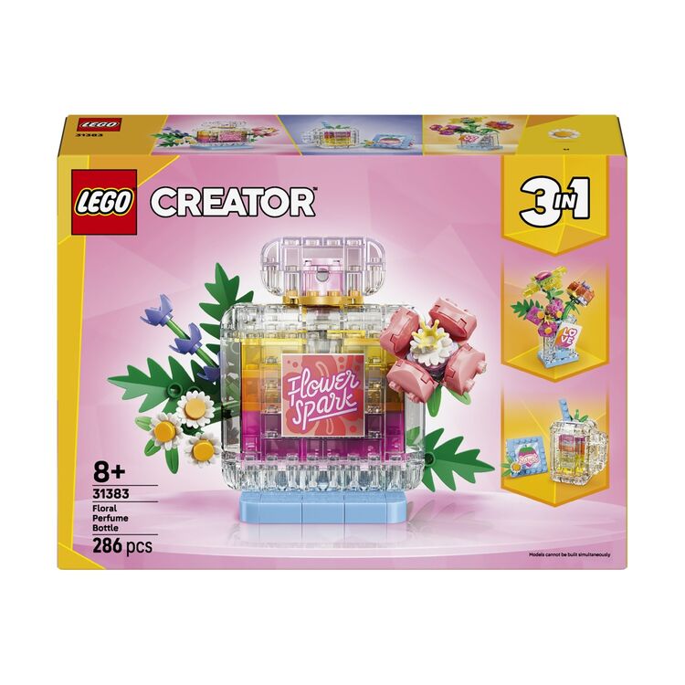 Product LEGO® Creator 3-in1: Floral Decor Perfume Bottle (31383) image