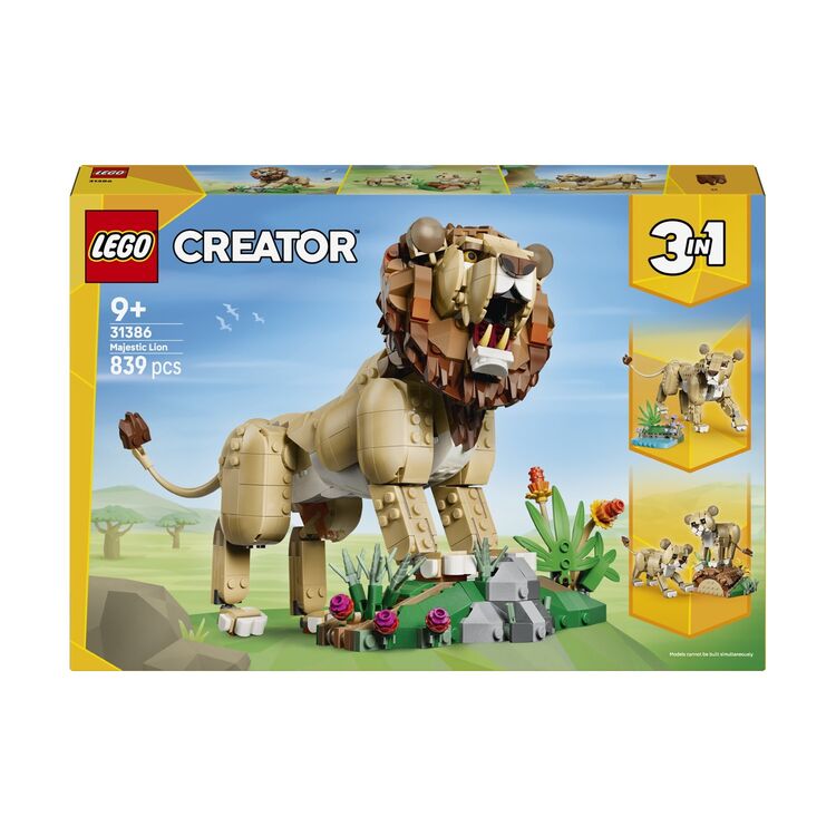 Product LEGO® Creator 3-in1: Wild Animals: Majestic Lion (31386) image