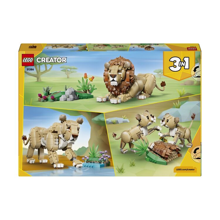 Product LEGO® Creator 3-in1: Wild Animals: Majestic Lion (31386) image