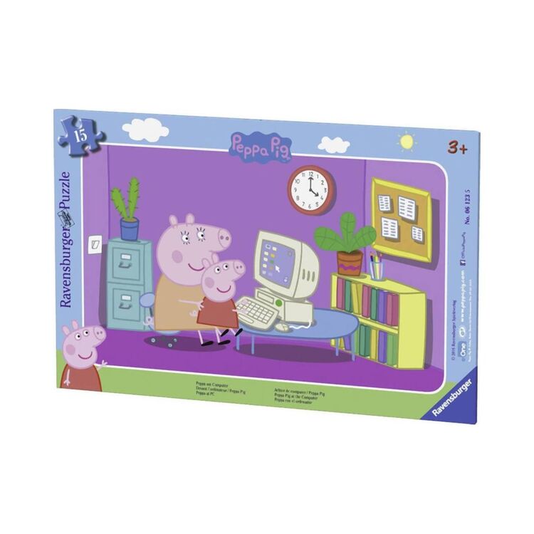Product Ravensburger Frame Puzzle: Peppa The Ping (15pcs) (06123) image