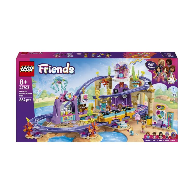 Product LEGO® Friends: Mermaid Roller Coaster Ride (42703) image