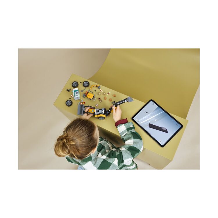 Product LEGO® City: Yellow Backhoe Loader (60480) image