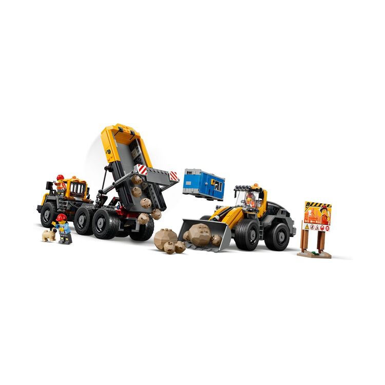 Product LEGO® City: Dump Truck & Front End Loader (60494) image