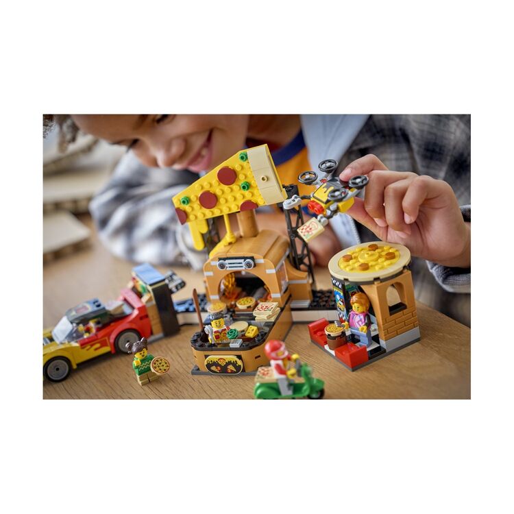 Product LEGO® City: Pizza Delivery Experience With Vehicles (60496) image