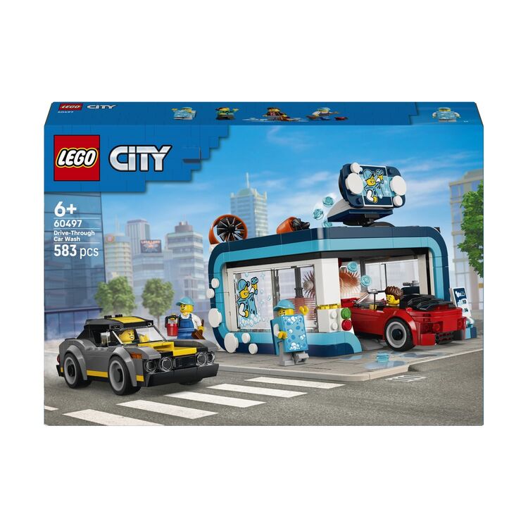 Product LEGO® City: Drive-through Car Wash (60497) image