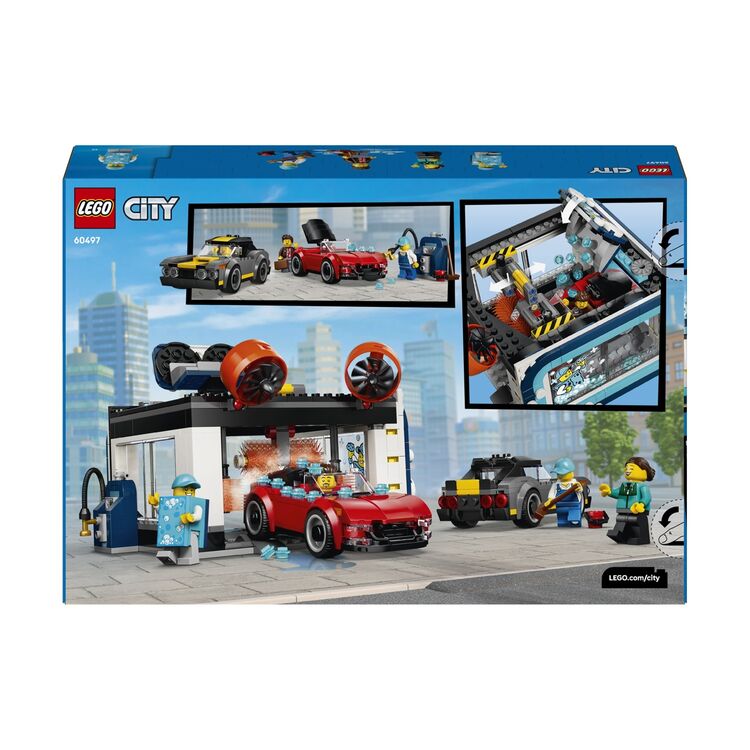 Product LEGO® City: Drive-through Car Wash (60497) image