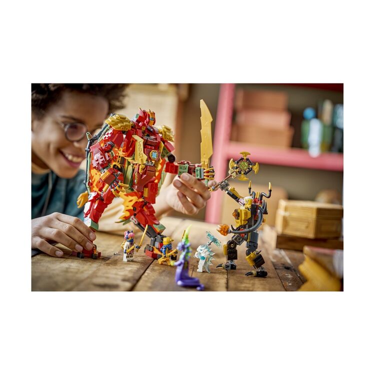 Product LEGO® NINJAGO®: Wyldfyre's Transforming Dragon Mech (71868) image
